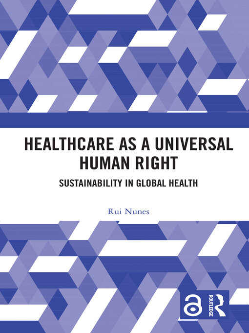 Cover of Healthcare as a Universal Human Right